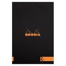 Carica l'immagine nel visualizzatore di Gallery, Rhodia Bloc Le R N°18 liscio nero