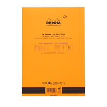 Carica l'immagine nel visualizzatore di Gallery, Rhodia Bloc Le R N°16 liscio arancione