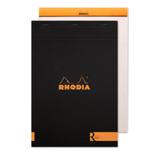 Carica l'immagine nel visualizzatore di Gallery, Rhodia Bloc Le R N°18 liscio nero